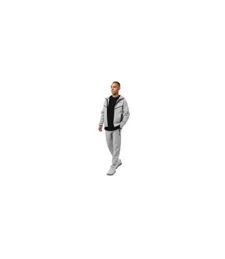 Mens Athletic Jogging Bottoms Grey Marl Everlast