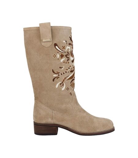 Bottes Cuir Les Tropeziennes par M.Belarbi Violette