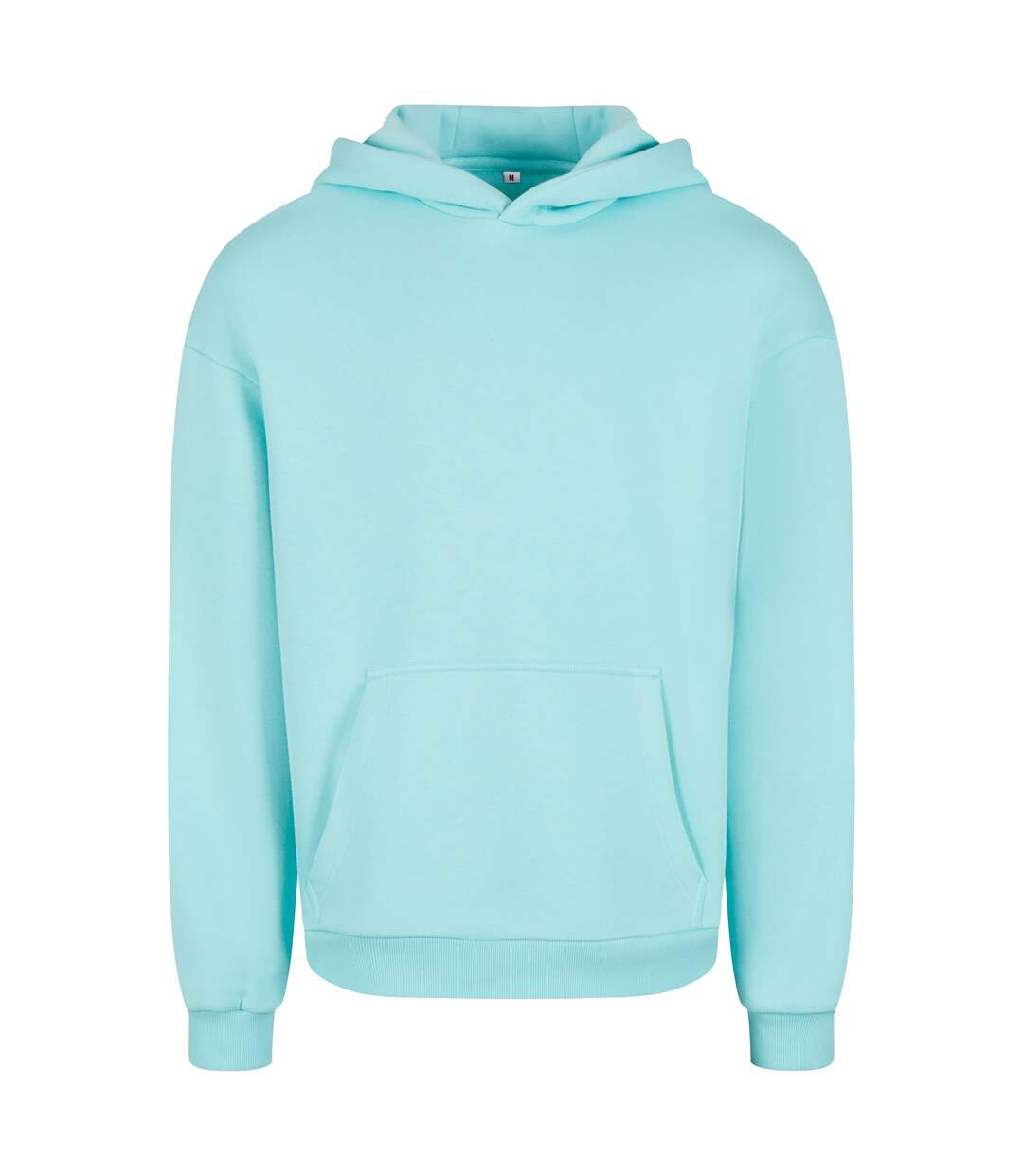 Sweat À Capuche Homme Béryl Bleu Build Your Brand-2