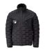 Mens Customised Quilted Jacket Black Mascot-1