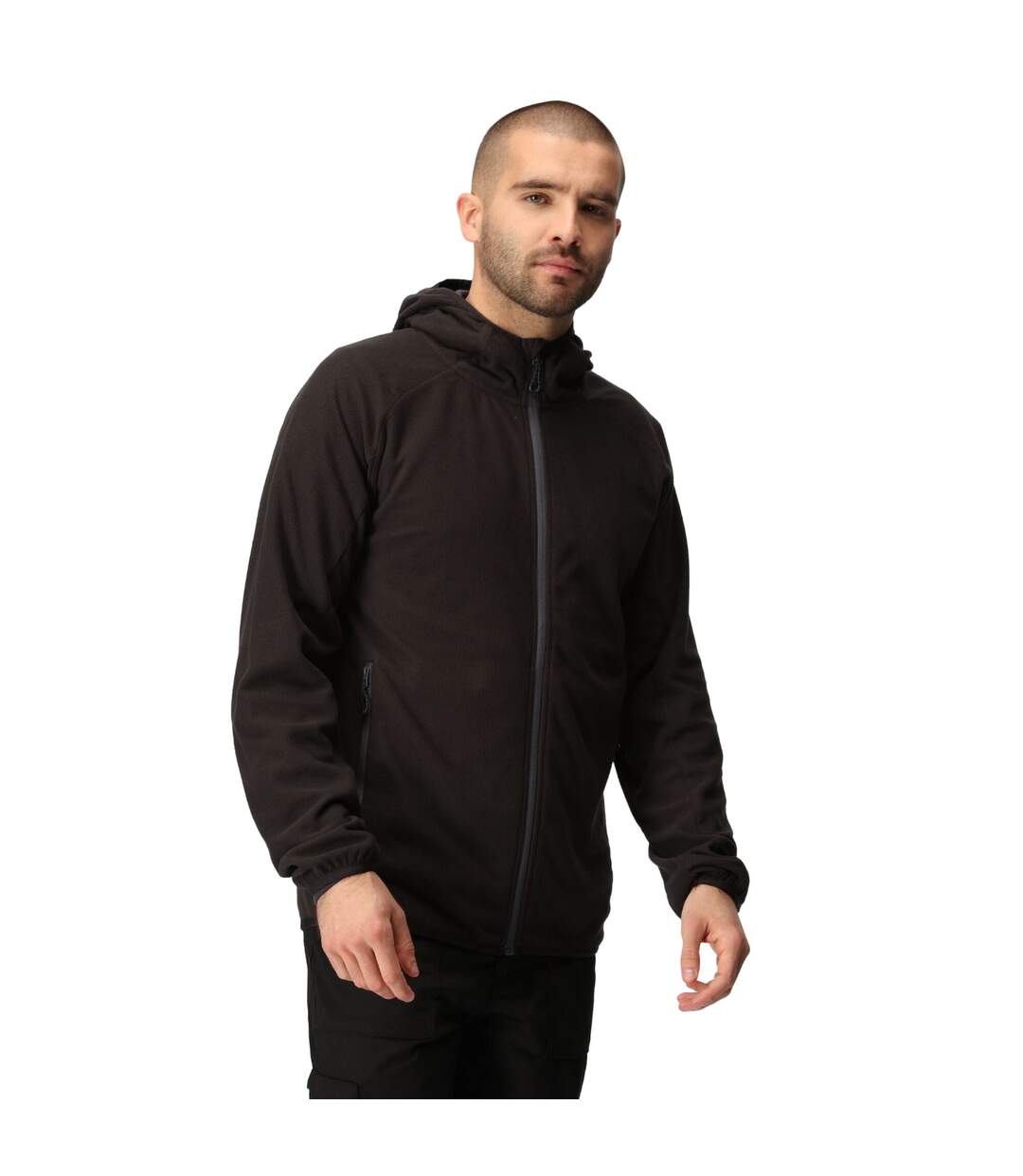 Veste Polaire Homme Noir Gris Phoque Regatta Professional-3
