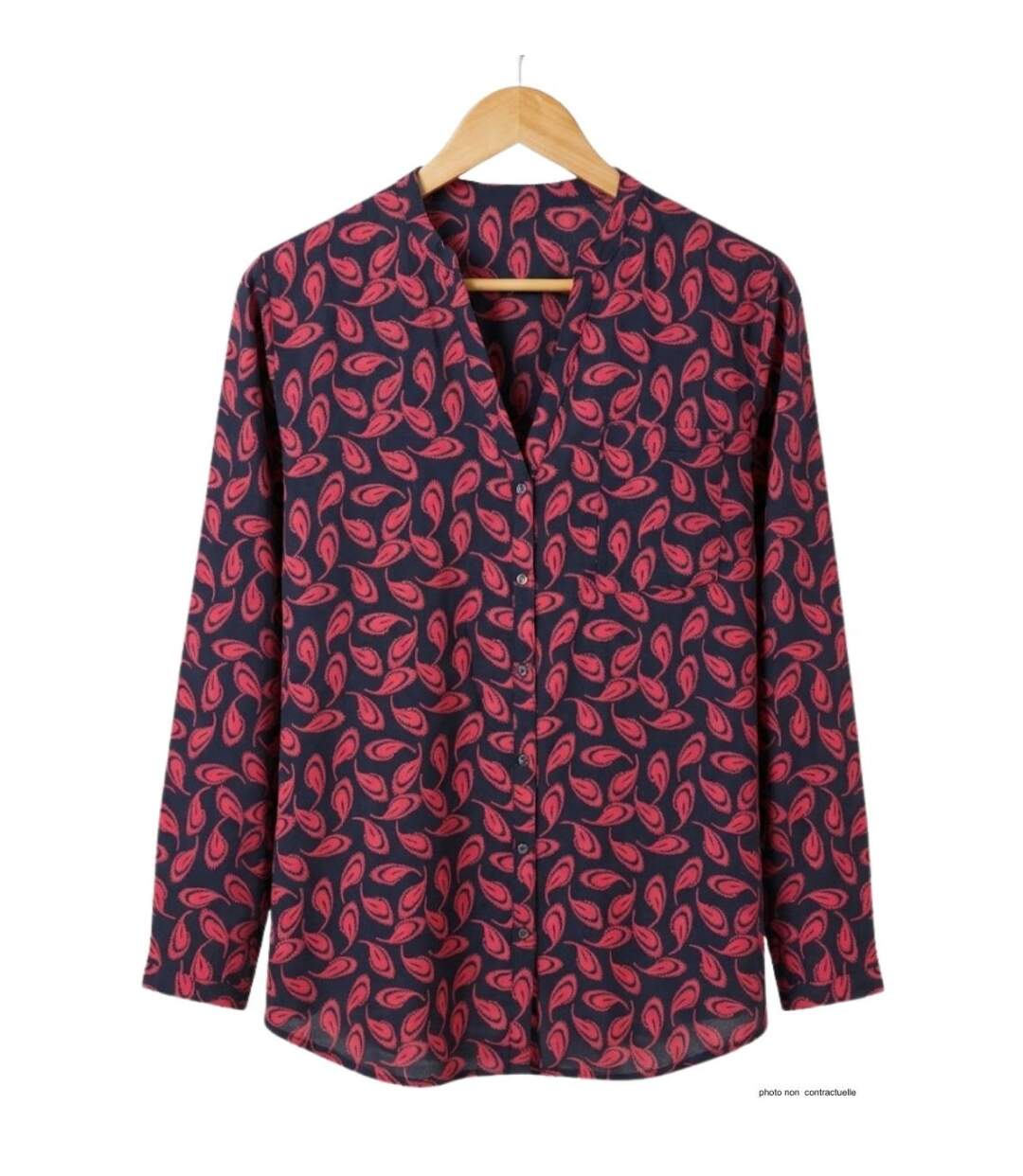 Chemisier en Viscose MAYFLOWER N3203 : Confort Fluide et Look Chic Assuré-2