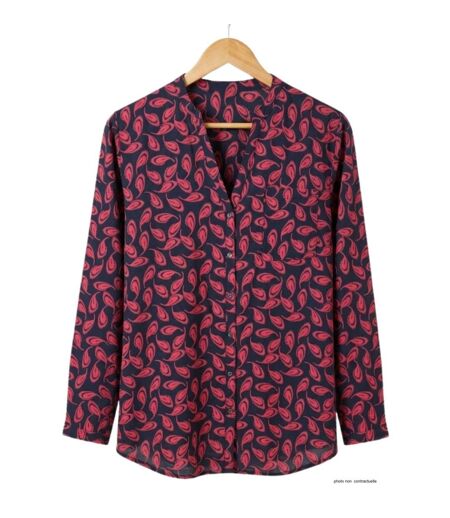 Chemisier en Viscose MAYFLOWER N3203 : Confort Fluide et Look Chic Assuré