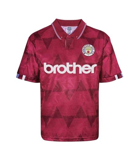 Maillot Extérieur Motif/style Manchester City Fc Homme Violet Blanc Score Draw