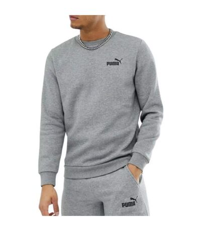 Sweat Ess Homme Gris Chiné Puma