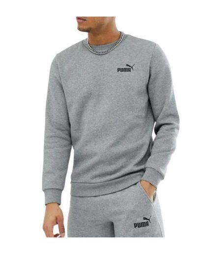 Sweat Ess Homme Gris Chiné Puma