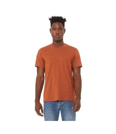 T-shirt Cvc Adulte Orange Chiné Bella + Canvas