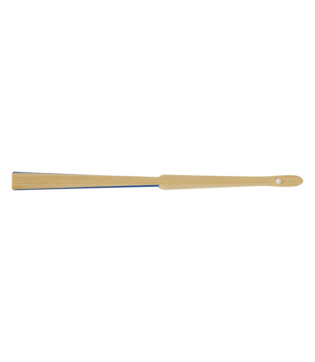 Carmen Bamboo Handheld Fan One Size Aqua Blue Generic-3