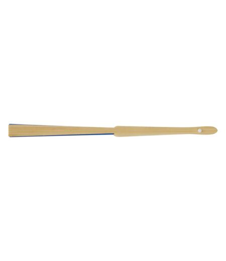 Carmen Bamboo Handheld Fan One Size Aqua Blue Generic