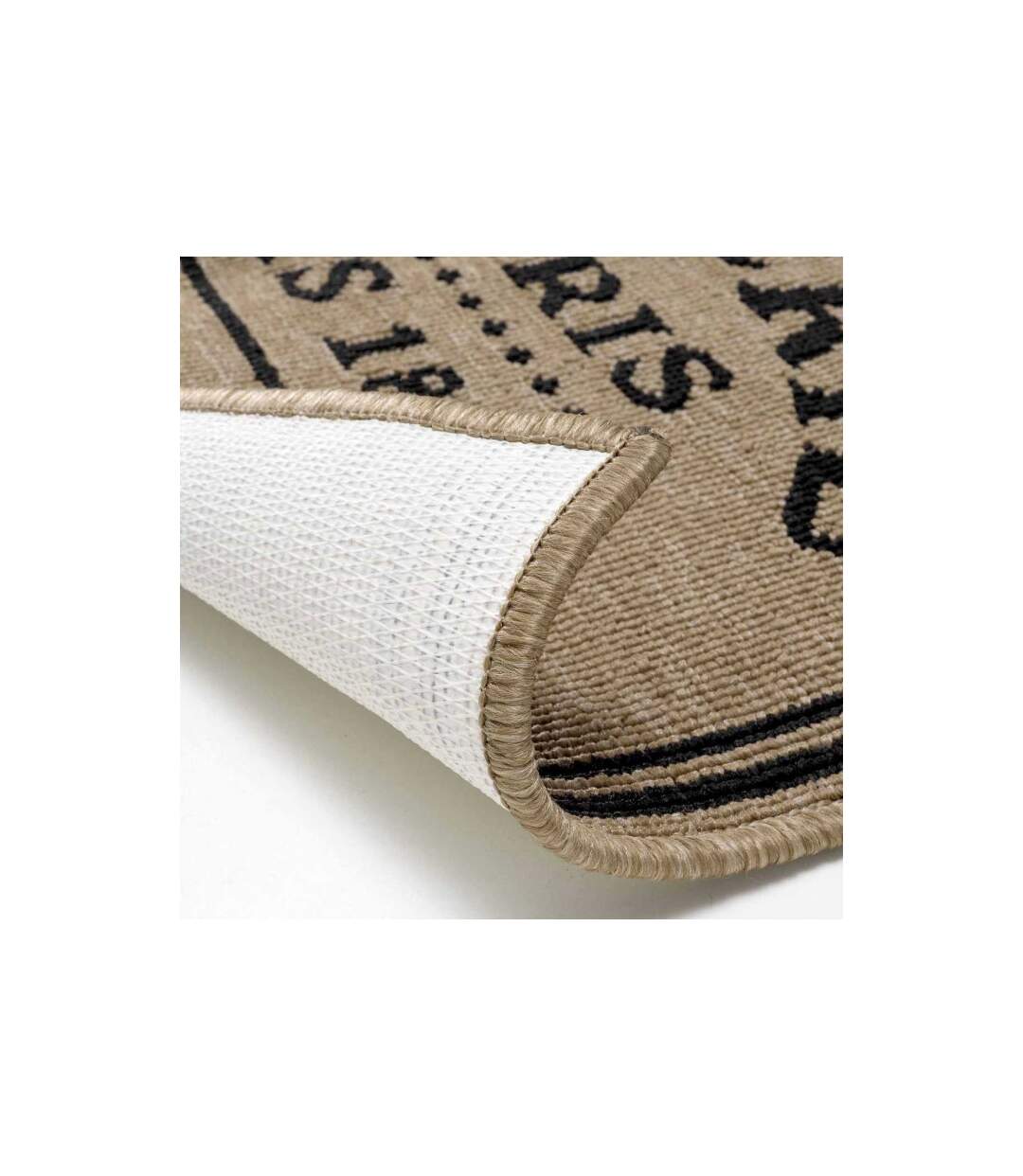 Tapis de Cuisine Troquet 50x80cm Marron-3