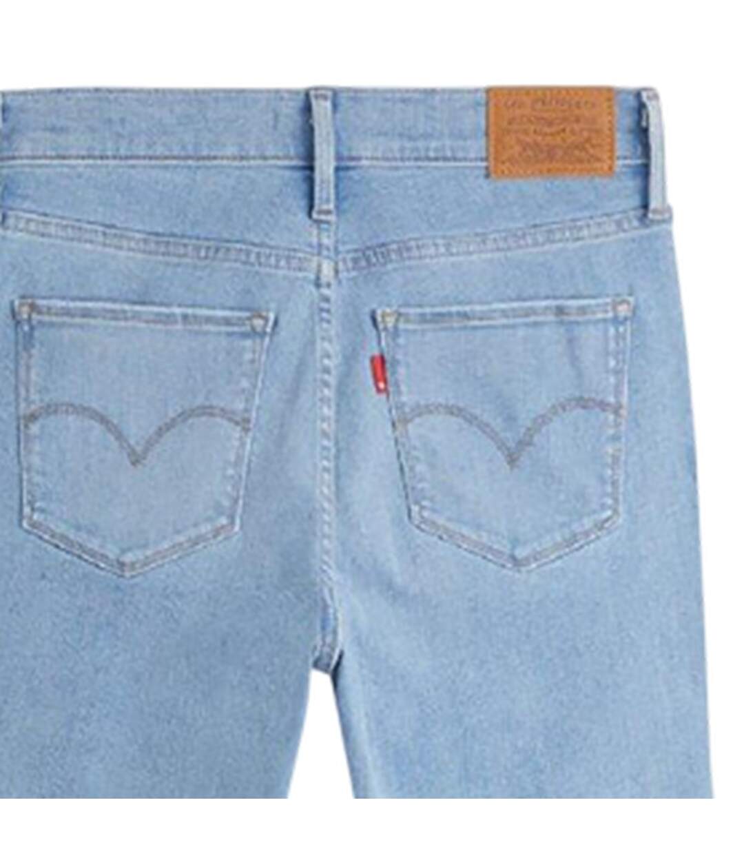 Womens/ladies High Rise Skinny Jeans Eclipse Center Levis-4