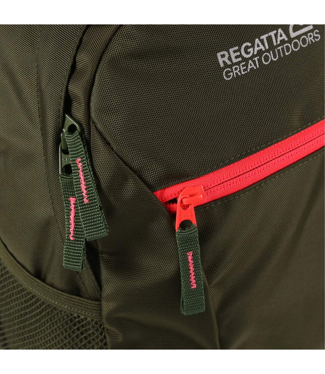 Regatta Jaxon III Backpack (10 Liters) (Cypress Green/Diva Pink) (One Size) - UTRG3256