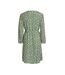 Robe verte à motifs femme vila viviska-2