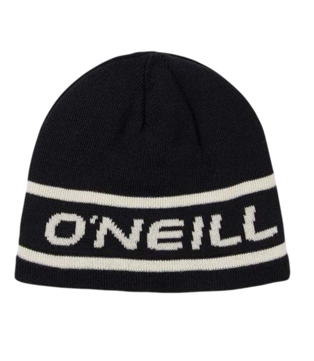 Childrens/kids Logo Knitted Beanie Black White O´Neill-2