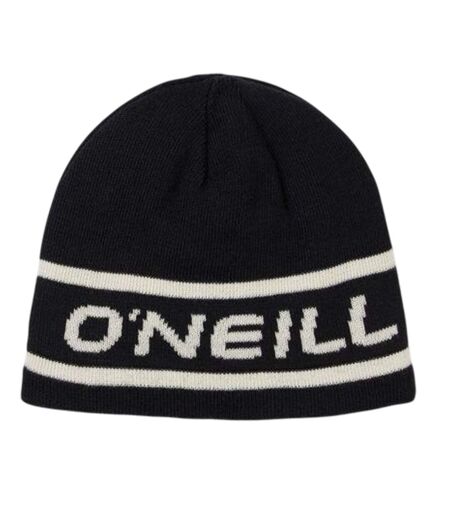 Childrens/kids Logo Knitted Beanie Black White O´Neill