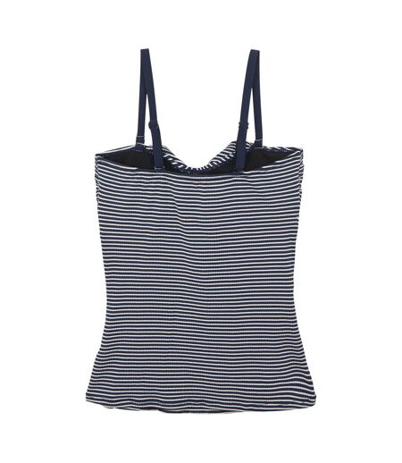 Haut de tankini aceana femme bleu marine / blanc Regatta