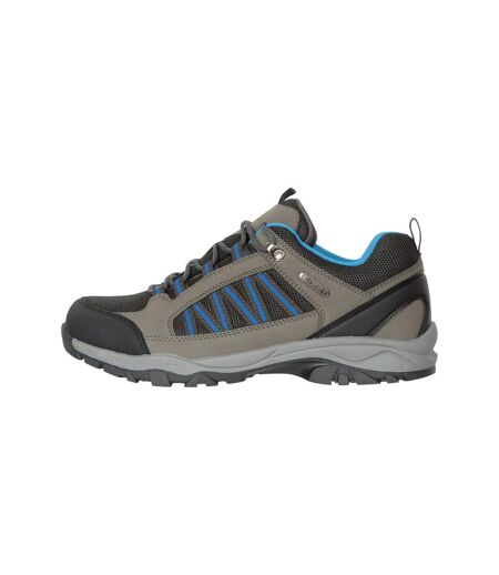 Mountain Warehouse Mens Path Waterproof Walking Shoes (Gray) - UTMW1339