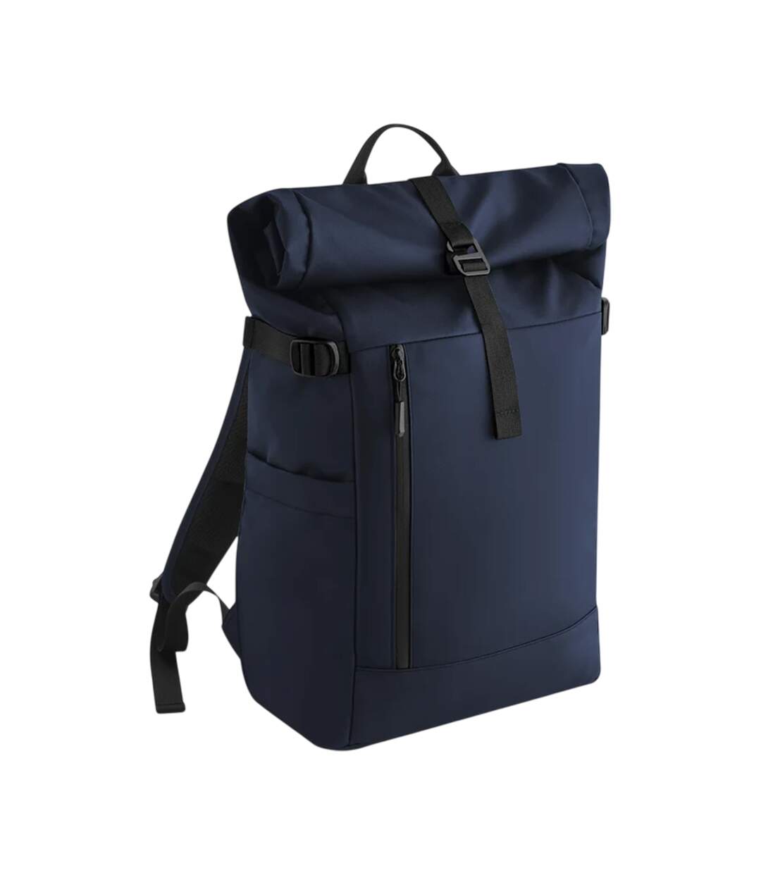Recycled Polyester Roll Up 25l Backpack One Size Navy Bagbase-1