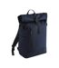Recycled Polyester Roll Up 25l Backpack One Size Navy Bagbase-1