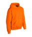 Unisex adult heavy blend hoodie safety orange Gildan-3