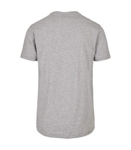 T-shirt Basic Homme Gris Chiné Build Your Brand