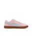 Baskets rose/turquoise femme puma club ii era suede-2