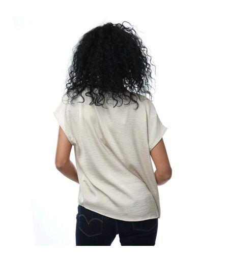 Haut marys dana femme beige gris Vero Moda
