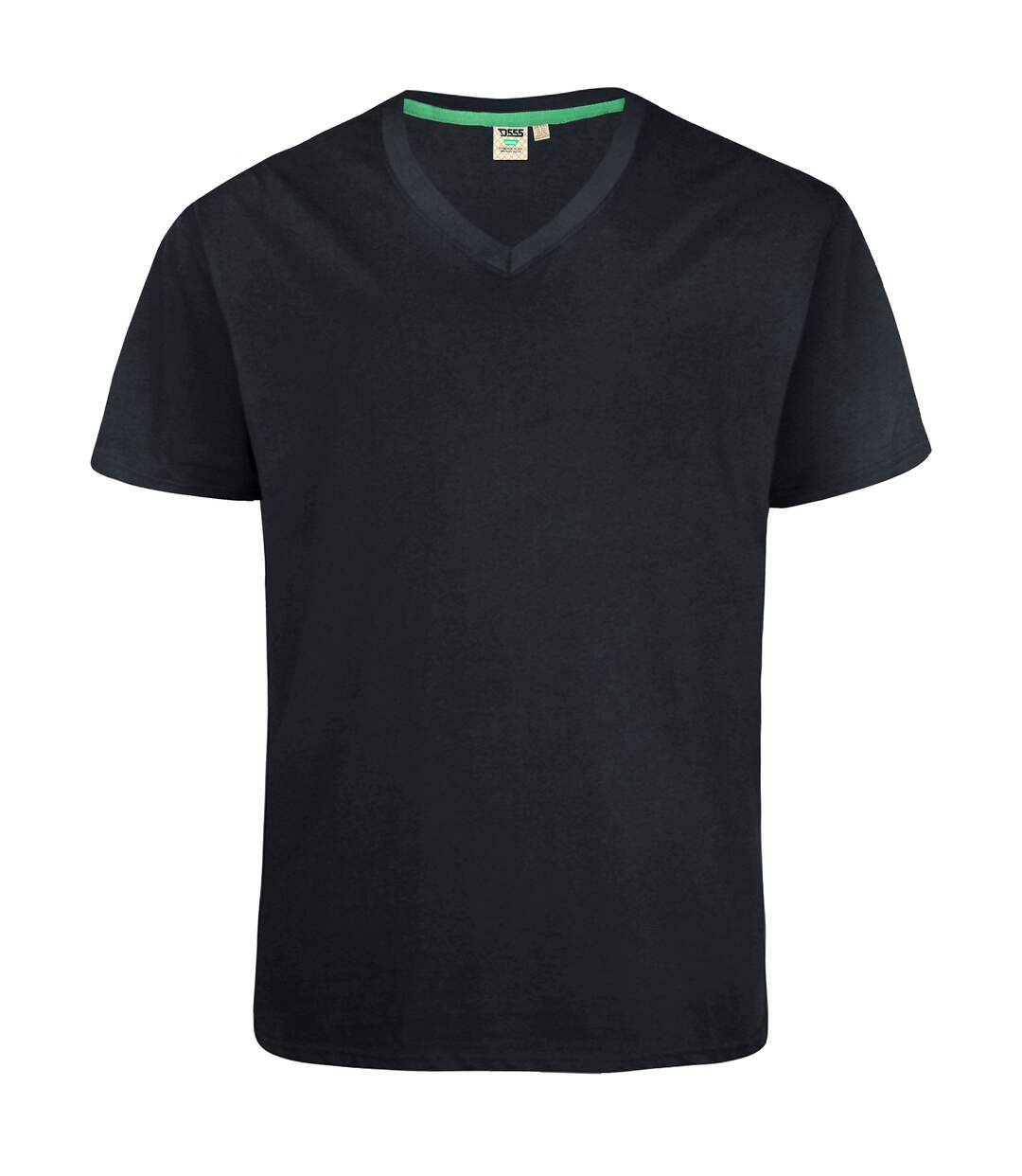 T-shirt D555 Signature Homme Noir Duke-2
