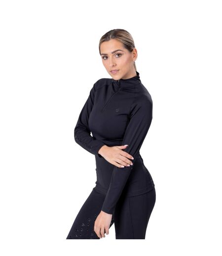 Haut Thermique Eltar Femme Noir Aubrion