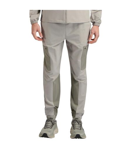 Mens Colour Block Tracksuit Bottoms Grey ALTRYN