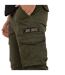 Pantalon droit homme type cargo en canvas avec patchs Fight Vondutch-3