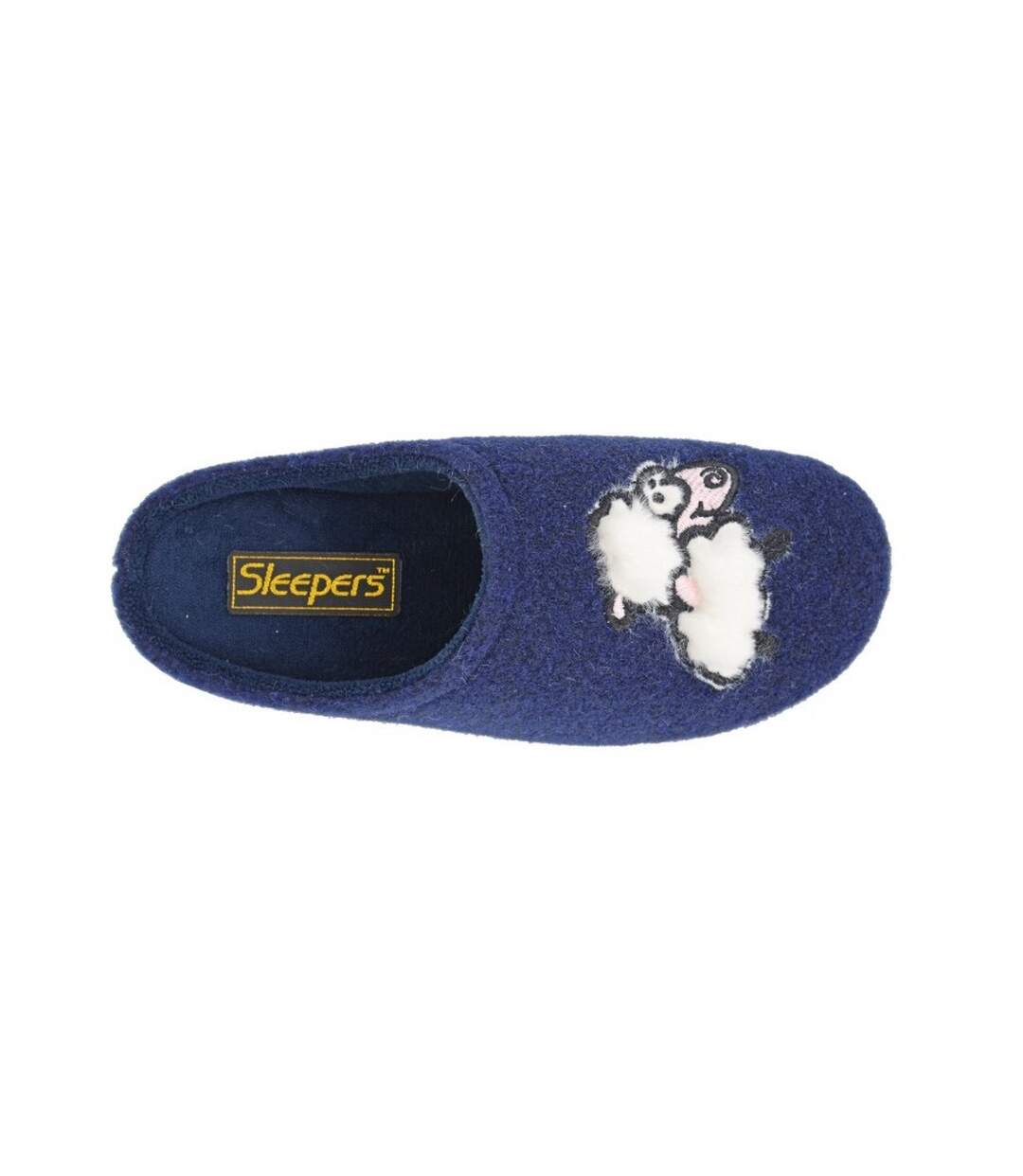 Chaussons suzie femme bleu marine Sleepers-2