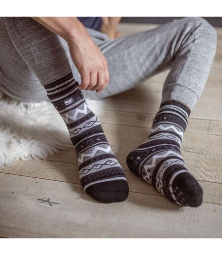 Chaussettes Homme Antidérapantes Thermiques Cadeau