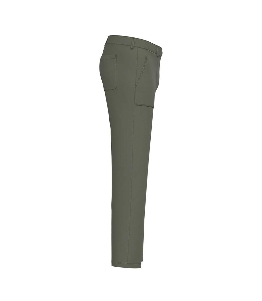 Pantalon Homme Kaki Délavé Native Spirit-3
