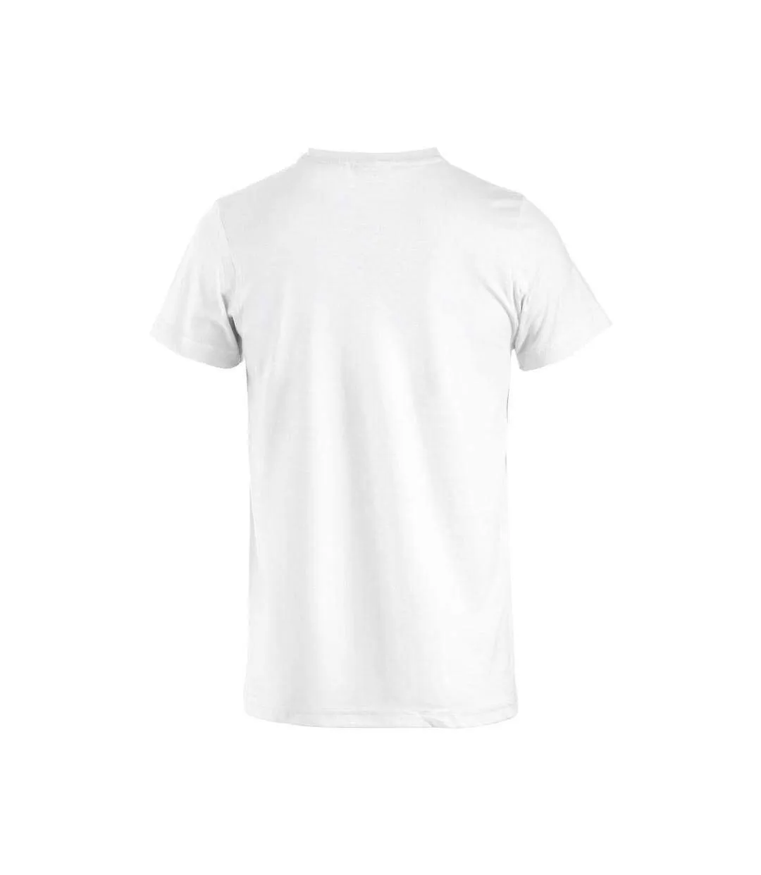 Mens Basic T-shirt White Clique-2