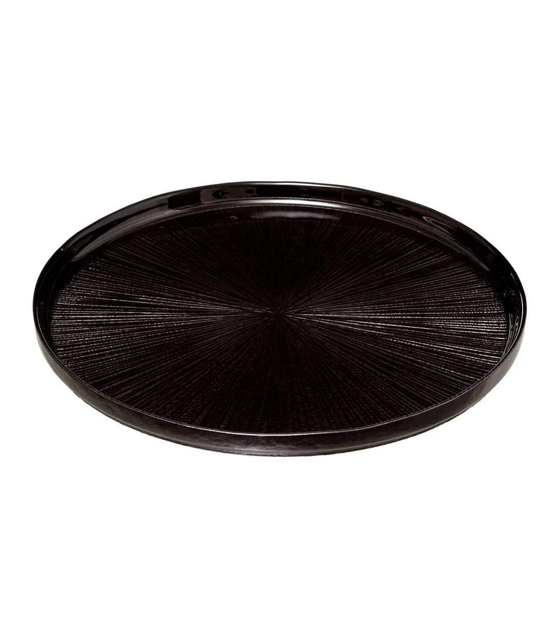 Lot de 6 Assiettes Plates Astra 28cm Noir-2
