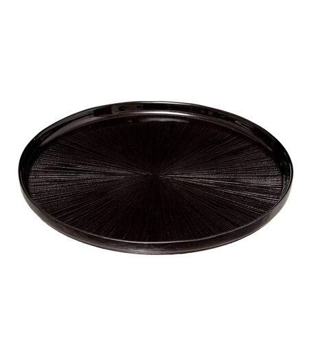 Lot de 6 Assiettes Plates Astra 28cm Noir