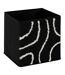 Boîte de Rangement Pliable Bali 31x31cm Noir-1
