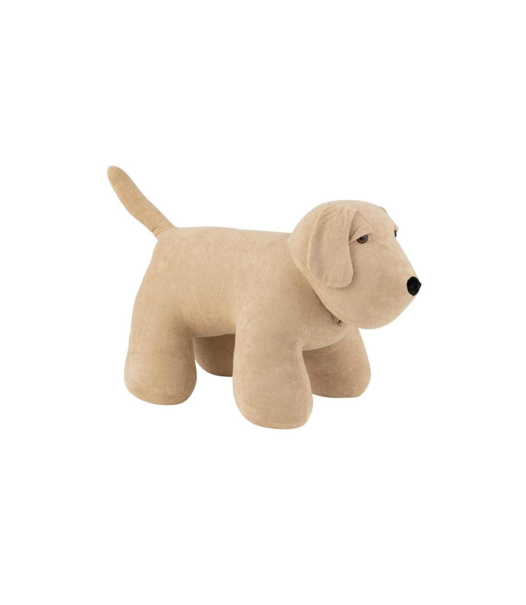 Cale-Porte Chien Bouclé 81cm Beige-1