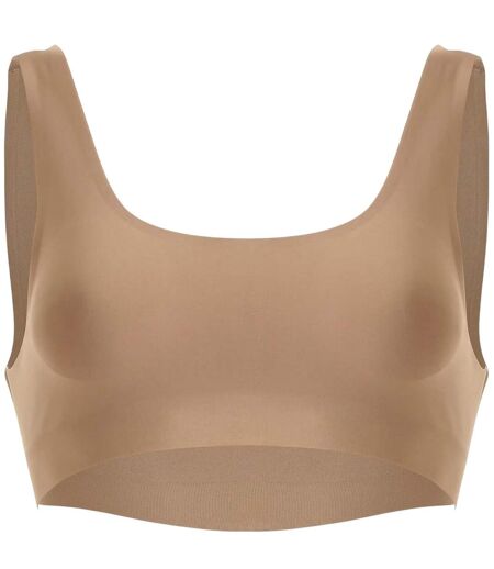 Womens/ladies Structured Scoop Neck Bralette Macchiato Wolford