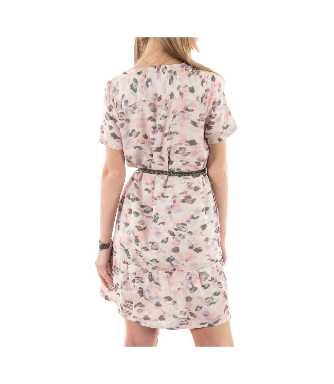 Robe rose femme kaporal cali-2