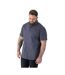 Chemise Manches Courtes Motif/style Icône Melrose Homme Bleu Marine Duke-4