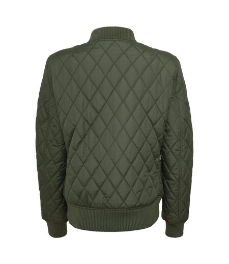 Doudoune Motif/style Losange Femme Olive Urban Classics