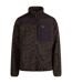 Veste Polaire Col Montant Motif/style Camouflage Gordon Homme Noir Vert Camouflage Trespass-2