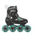 Patins À Roulettes Alignées Moody Tif Fille 30,5-34,5 Fr Noir Bleu Roces-3