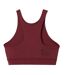 Brassière de sport femme bordeaux Lacoste-2