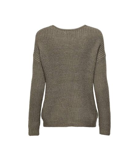 Pull Marron femme Jacqueline de Yong MEGAN - L