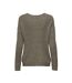 Pull Marron femme Jacqueline de Yong MEGAN - L