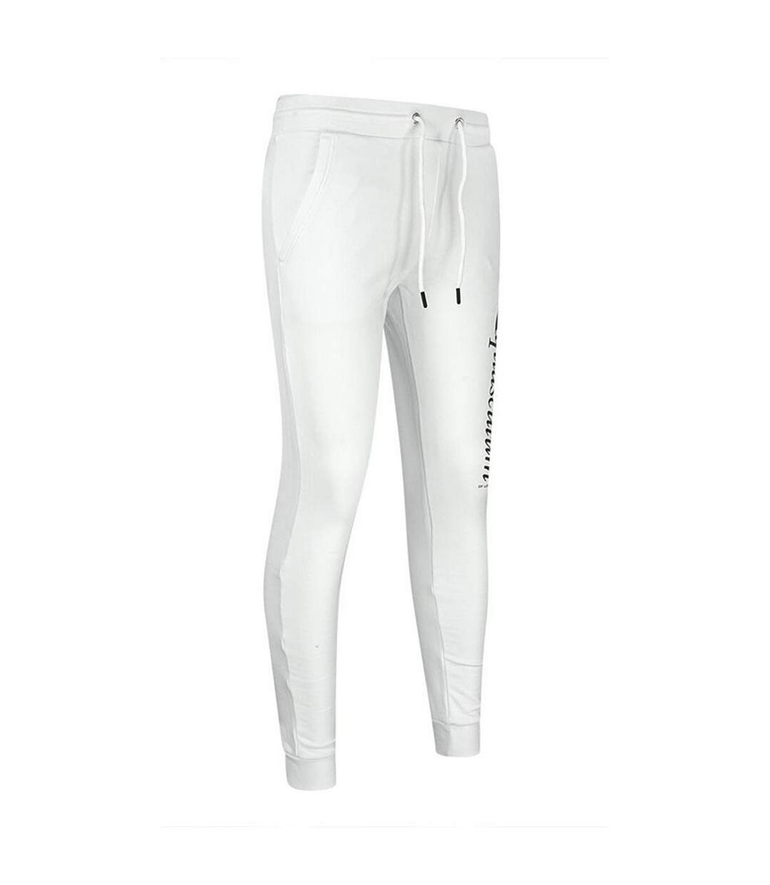 Pantalon De Jogging Motif Logo Homme Blanc Aquascutum-3