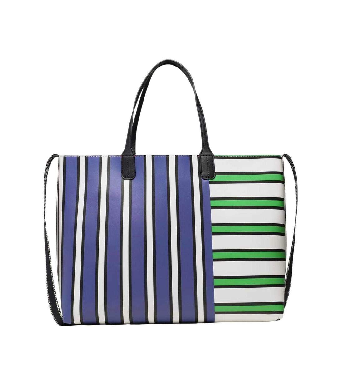 Sac À Main Motif/style Blocs De Couleurs Taille Unique Bleu Vert Tommy Hilfiger-3
